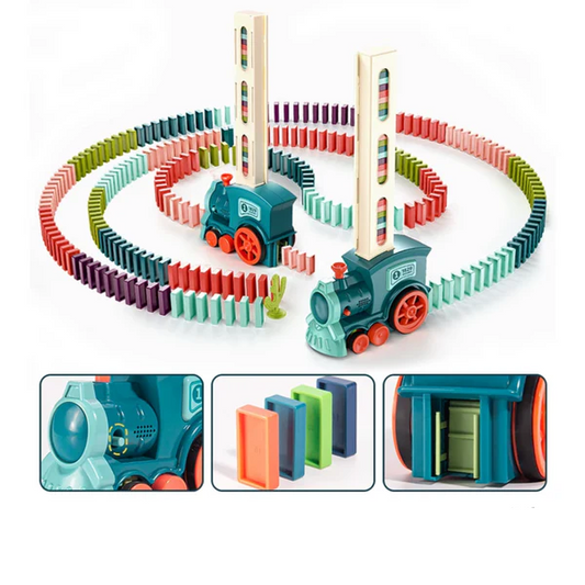 Trem dominó elétrico