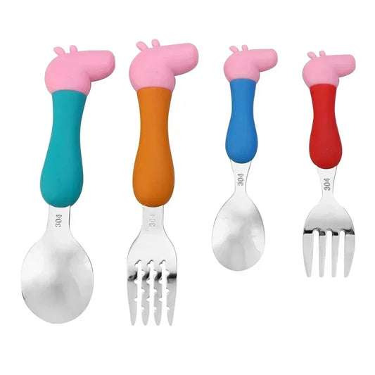 Kit de Talheres  - Tema Peppa Pig