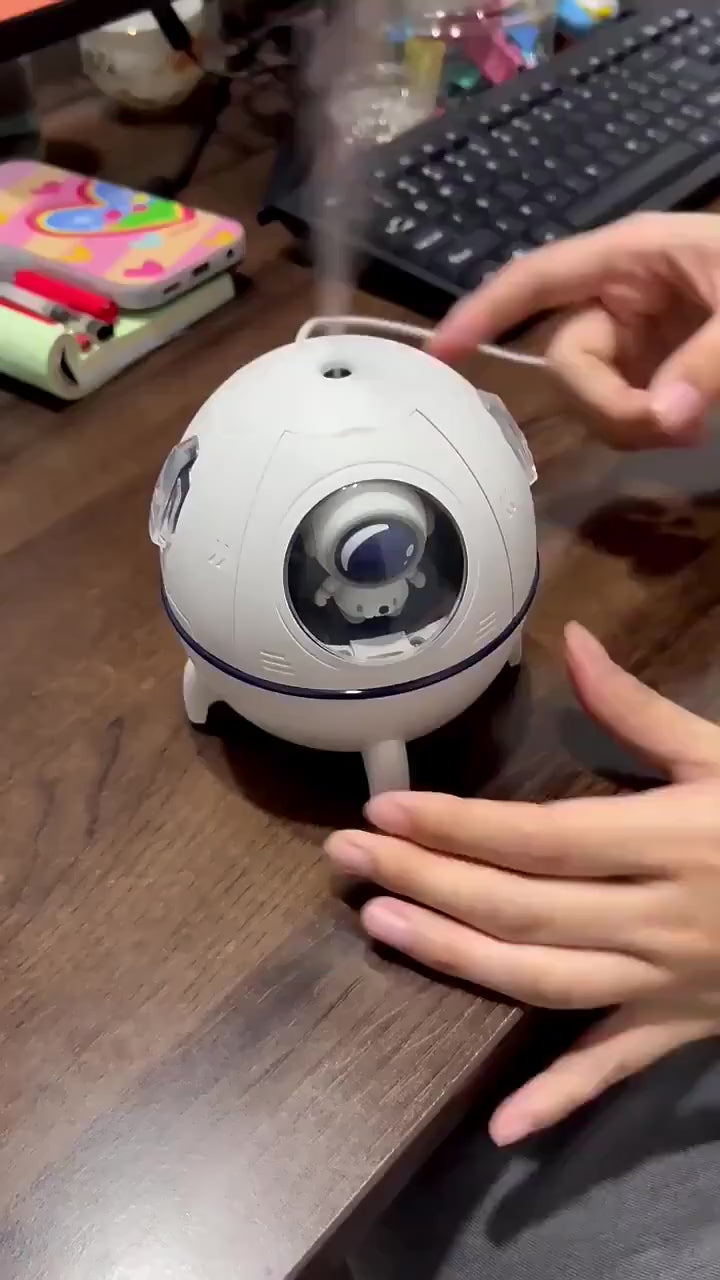 Umidificador Astronauta Neblina Espacial